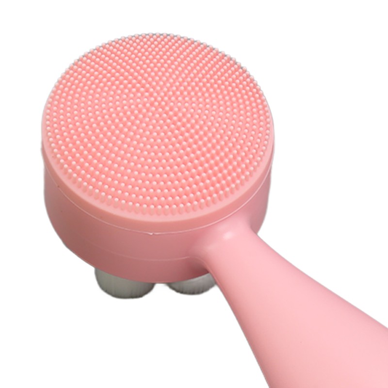 3pcs Facial Cleansing Brush Deep Cleansing Exfoliation Removing Blackhead Massaging
