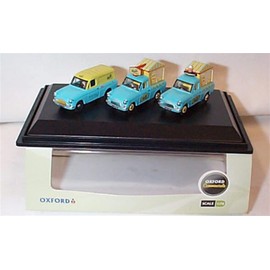 oxford 3 piece anglia walls ice cream van set 1.76 scale diecast model