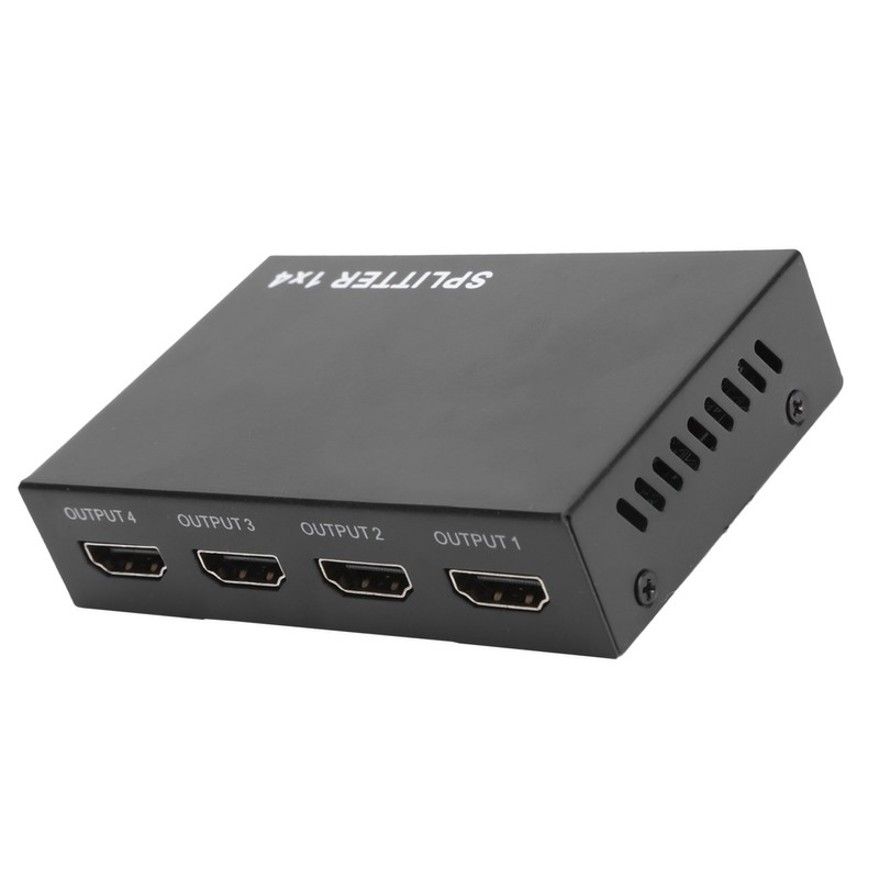 High Definition Multimedia Interface Splitter 3D 1080P 1‑in‑4‑out Amplifier