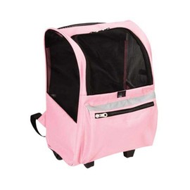 East Side Collection ZA5257 75 On The Go Rolling Backpack or Pets, Pink