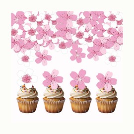 Edible Sakura Cupcakes