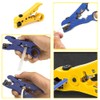 TAORANJU Universal Cable Wire Stripper, Coaxial Cable and Cat Wire