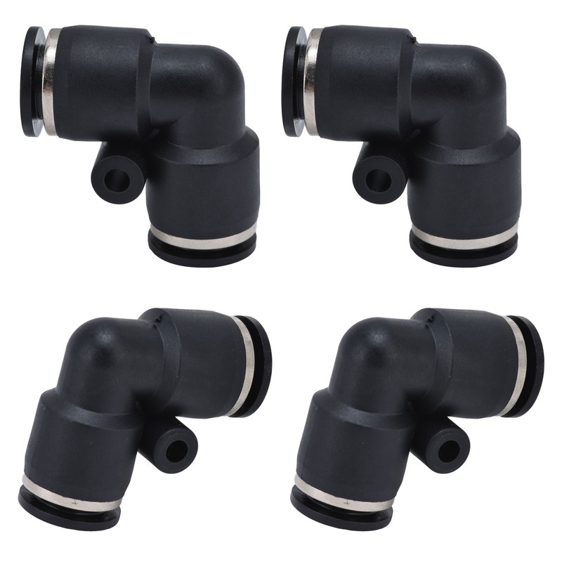 10pcs Pneumatic Connector Durable ABS Replaceable Practical Connecting Accessories for