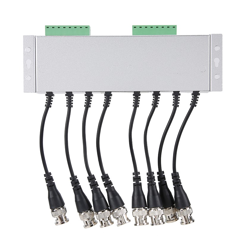 8CH HD BNC Male To UTP Cable Transceiver Adapter CCTV
