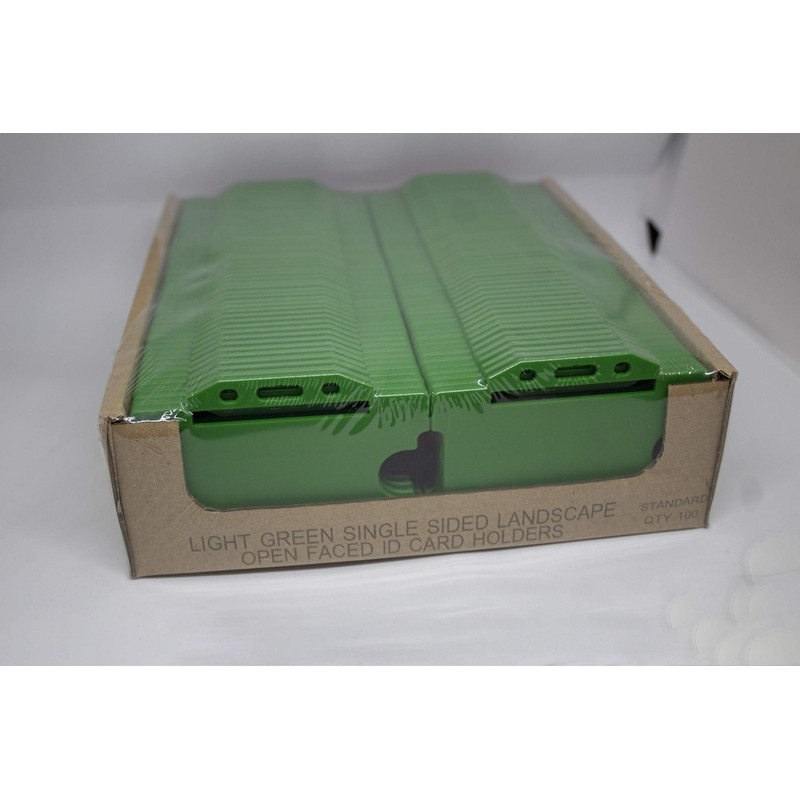 ALG ID Cards - Green Single Sided Rigid ID Identity