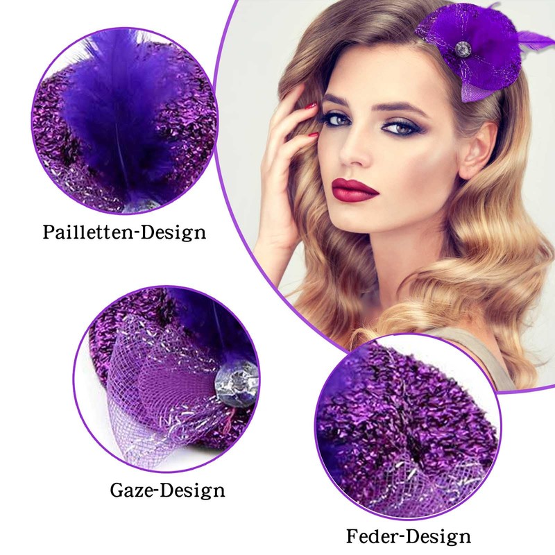 IBMLOMM Formal Hats - Elegant Ladies Audrey Hepburn Tiffany Style