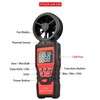 Anemómetro Digital HT625B, medidor de mano, medidor de flujo de