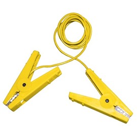 Fencer's Choice Jumper Leads 4' Clips, Yellow