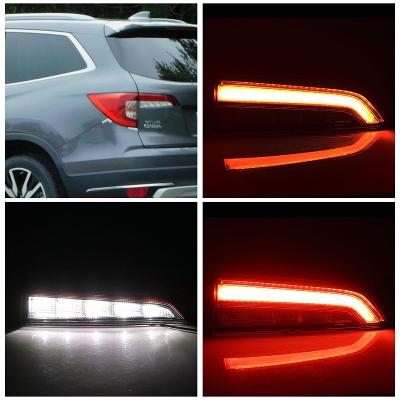 Tail Lights Compatible With 2019-2022 Honda Pilot Rear Light Taillights