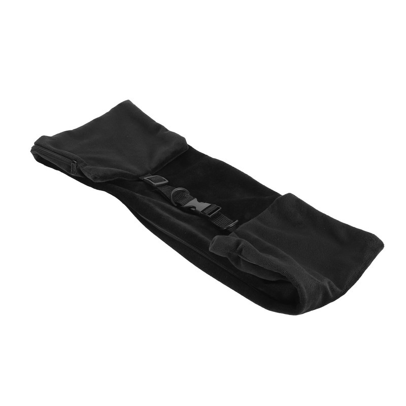 2 Pack Stuffable Travel Pillow Soft Velvet Fillable Airplane Neck