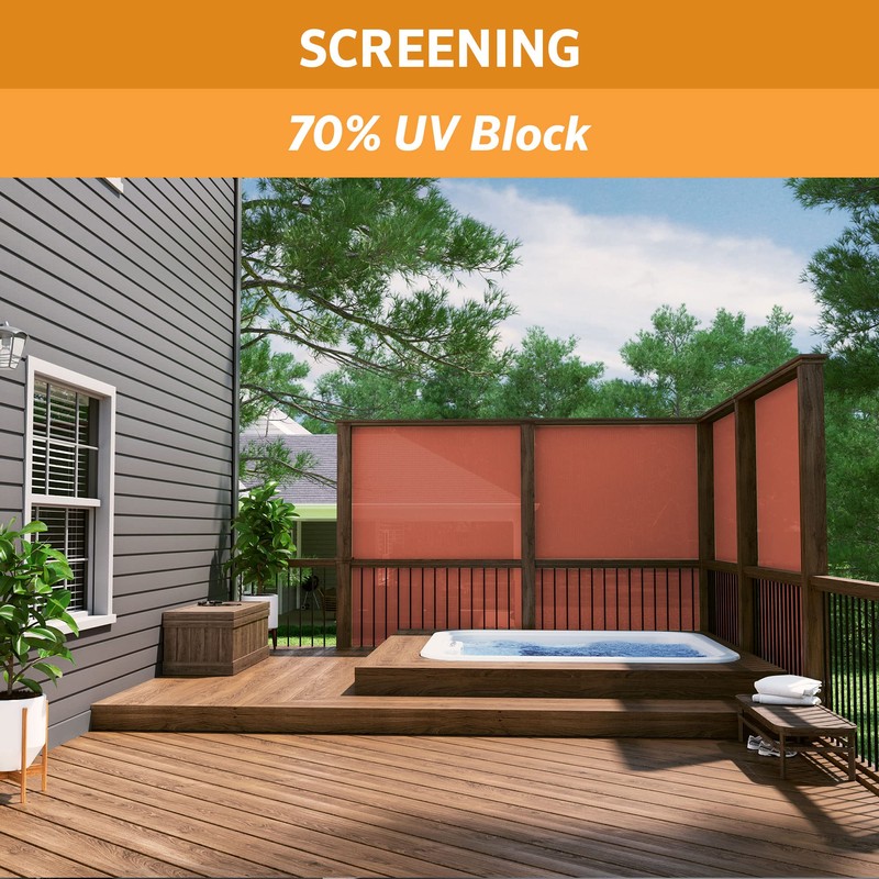 Coolaroo 70% UV Block Prvacy & Screening Fabric - Breathable