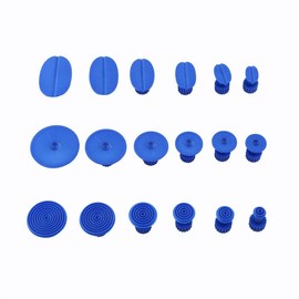 Keenso Car Dent Repair Tool, 18 Pcs Paintless Dent Repair Tool Kit,Puller Tabs for Vehicle SUV Car Auto Body Hail Damage Remover