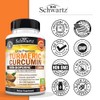 Curcumina de cúrcuma de 1500 mg con pimienta negra, 95%