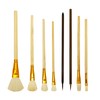 Tubaobei 8Pcs Pottery Glaze Brushes, Wool Pottery Tools and Supplies,