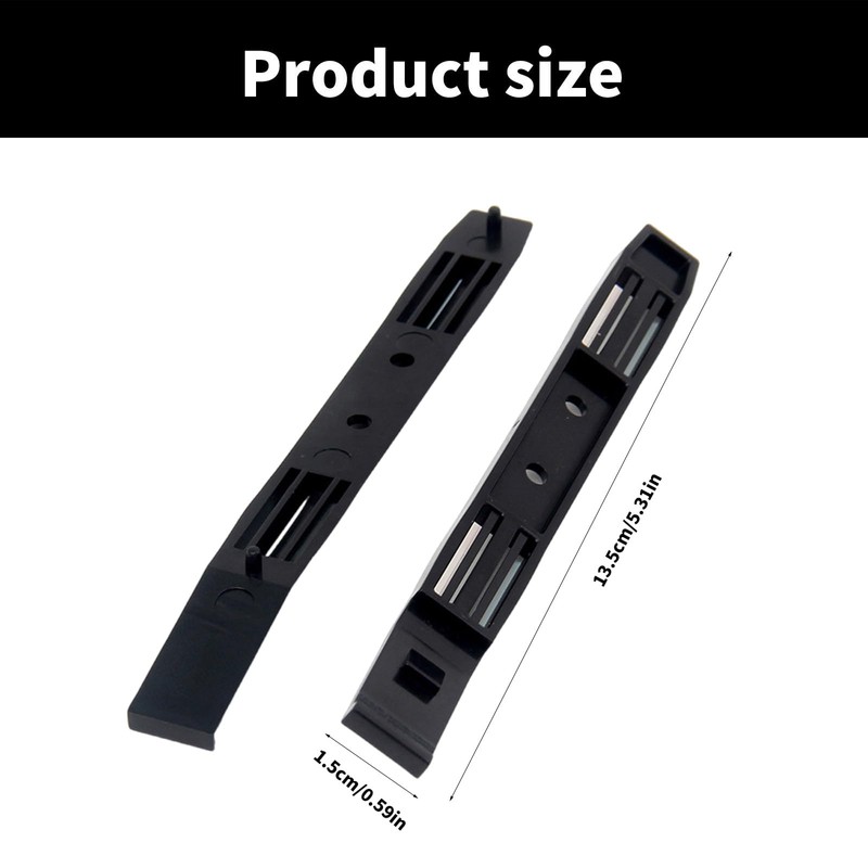 TOPFROP 1Pair Chassis Hard Drives Mounting Rails Chassis Hard Drives