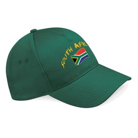 Supportershop Unisex South Africa Baseball Cap, Green, One Size, Green