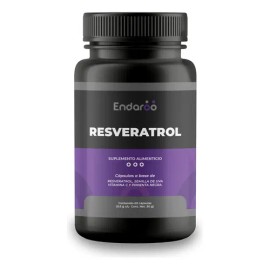 Resveratrol Endaroo Suplemento Antioxidante Cápsulas Pimienta Negra