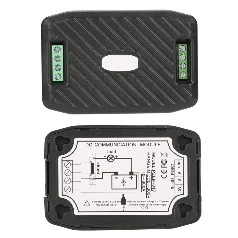 PZEM017 DC Consumption Meter Multifunction Walfront PEACEFAIR DC Voltage Current