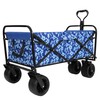 ESPIDOO 440lbs Collapsible Wagon Cart: Heavy-Duty Steel Frame & All-Terrain