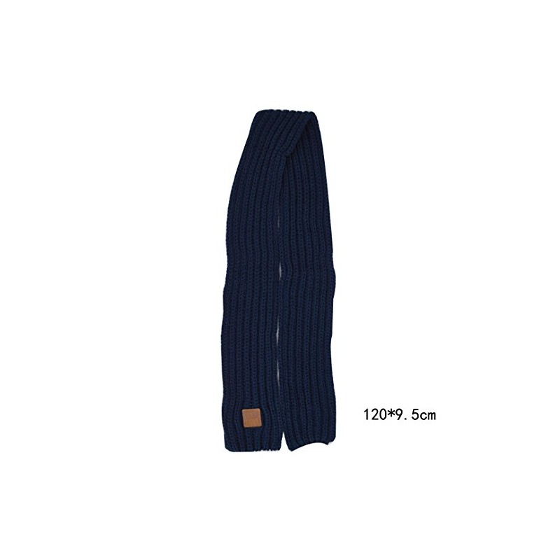 LA HUATE Kids Scarves Autumn Winter Wool Knit Scarf Warm