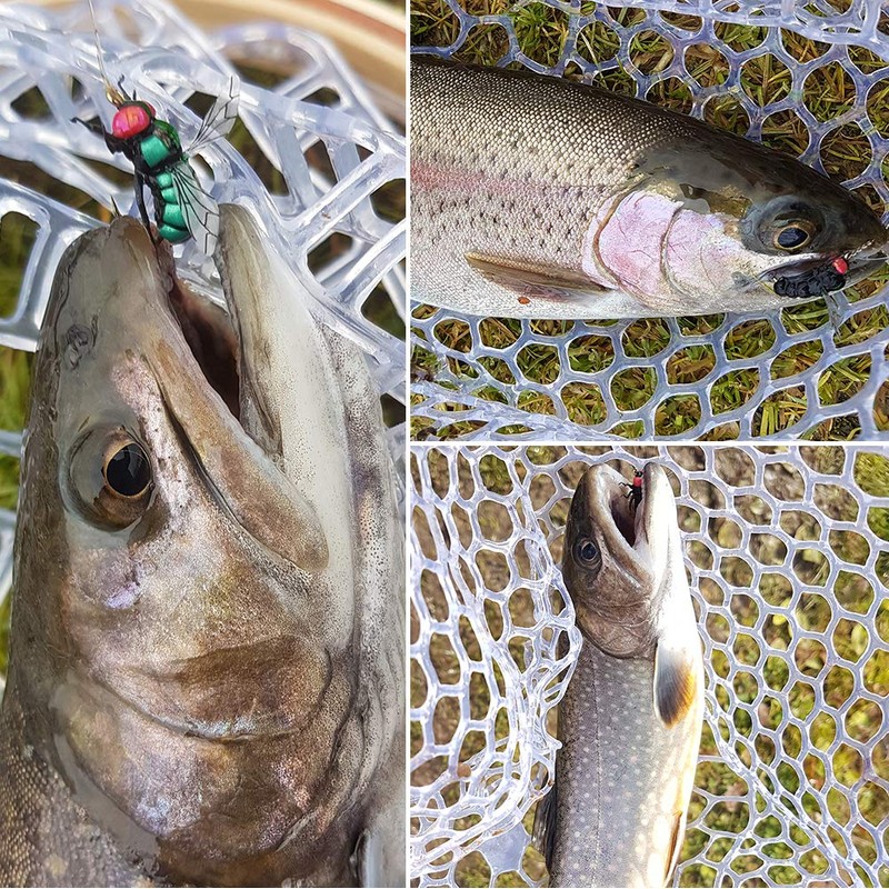 YZD Realistic Trout Hand Tie Fly Fishing Flies Collection Dry