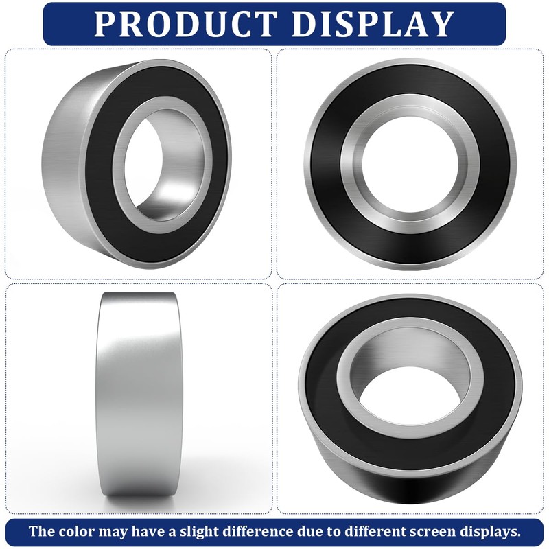 NOOTO 6006RK Double Row Sealed Bearing 30mm Bore for Farm