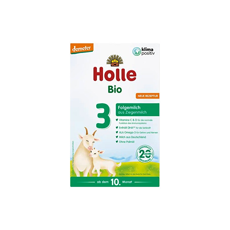 Bolle organic Follow-on milk 3 based on goat milk ,
