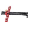 Handle Punch Locator Aluminum Alloy Drill Guide Locator Wood Drilling