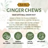 Bali's Best Ginger Chews - Soothing Turmeric Flavor, 5.08oz Bag