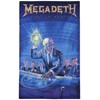 Razamataz Megadeth Rust in Peace Unisex Flag Multicoloured 100% Polyester