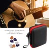 Faderr Guitar Pick Holder Storage Box Zipper Guitar Picks Bag