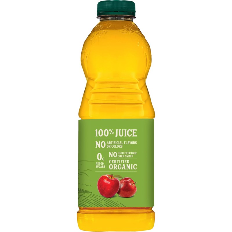 Tree Top Organic Apple Juice, 64 Fl Oz (Pack of