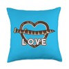 Kuhli Loach Aquarium Aquarist Throw Pillow