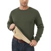 MAGCOMSEN Winter Sweatshirts For Men Crewneck Tops Thick Cotton Sweatshirts