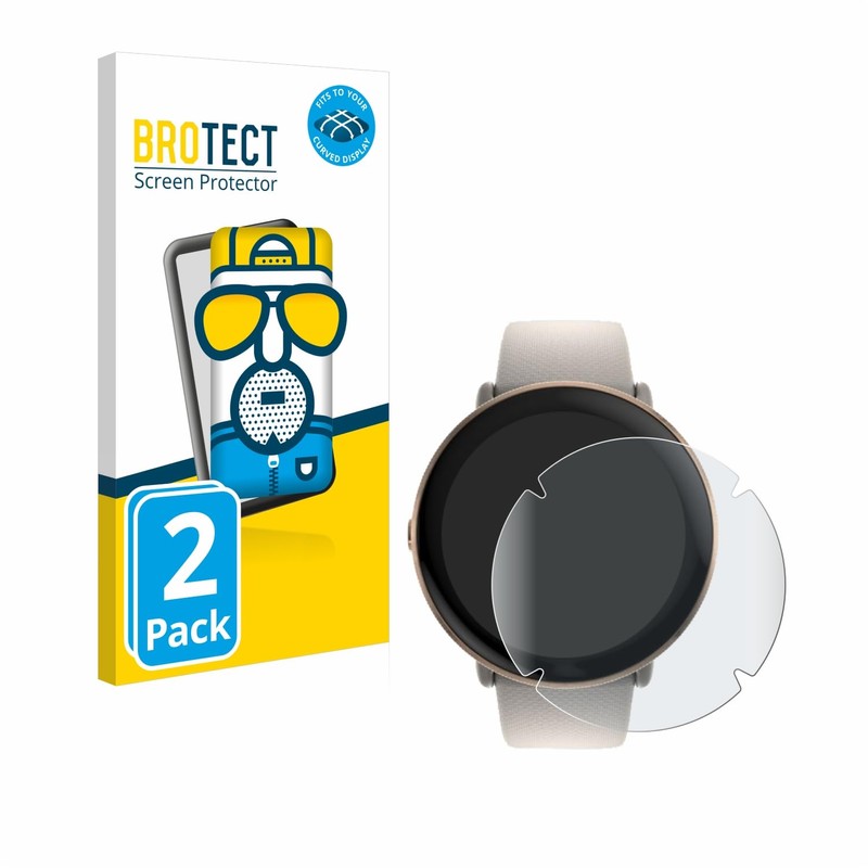 brotect 3D Curved Screen Protector Matte compatible with Polar Ignite