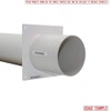 Kair Wall Plate 100mm - 4 inch for Round Ducting