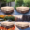 UCEDER Waterproof Hot Tub Cover -Outdoor Spa Cover Cap(Actual Size