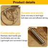 Teegxddy 2 x dough whisk, stainless steel baking tool, whisk,