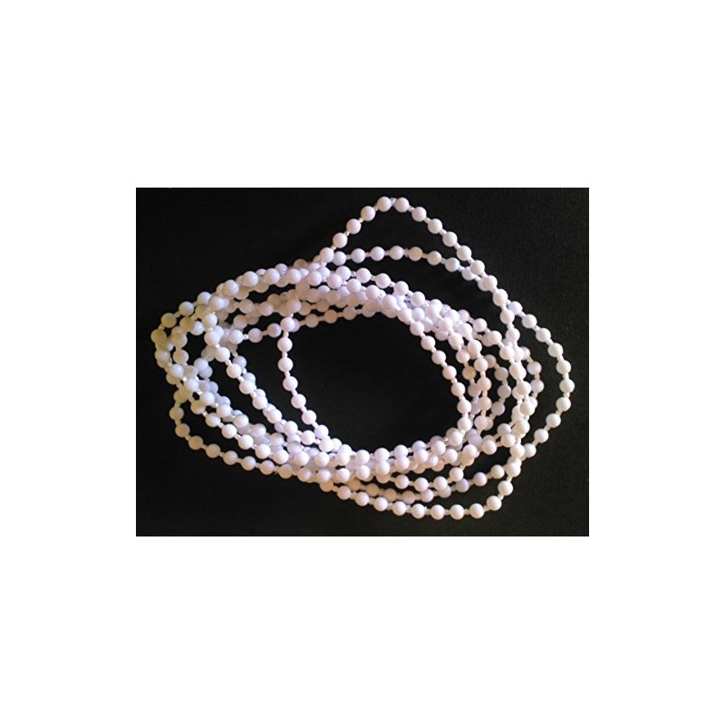 Replacement Window Blind White Chain Continuous Loop - 1 METRE