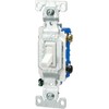 Eaton 1303-7W 15-Amp 120-volt Standard Grade 3-Way Toggle Switch with