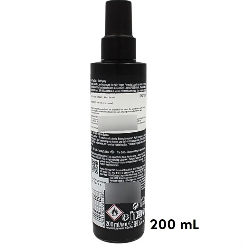 Schwarzkopf Session Label Salino Para Ondas De Playa
