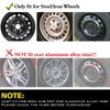 AUTOWIKI 14 inch Wheel Rim Cover Hubcaps - Universal Hubcap
