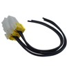 Blower Motor Resistor Wire Harness Connector Plug For Hyundai Santa