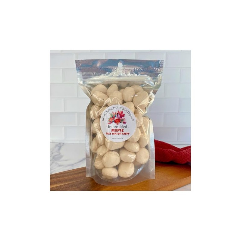 Freeze Dried Candy Maple Taffy - 2 oz Bag -