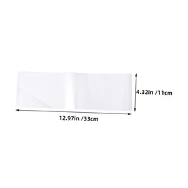 Baluue Hair Dye Isolation Sheets 100pcs Highlighting Paddle for Salon Home Use Easy to Use Hair Coloring Board Portable