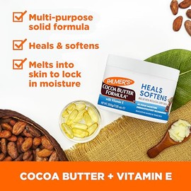 Palmer's Fórmula Manteca de Cacao- Cuidado de la piel con vitamina E, 200 g