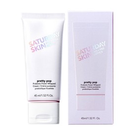 Saturday Skin Pretty Pop Prebiotics and Probiotics whipped Moisturizing cream Nourishing Allure Best of Beauty K-Beauty Winner 2020 (1.52 Fl Oz)