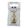 SERAL Miraculous Virgin Medal - Made in Lourdes (Fine 24k