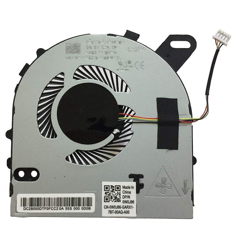 CPU Cooling Fan Replacement for Dell Inspiron 15-7560 7572 Dell