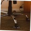 TEHAUX 8pcs Non-Slip Plastic Furniture Coasters Multi-Function Chair Wheel Stoppers